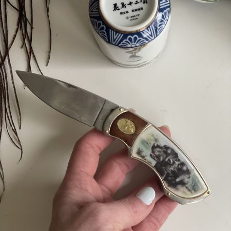 Нож складной коллекционный Franklin Mint